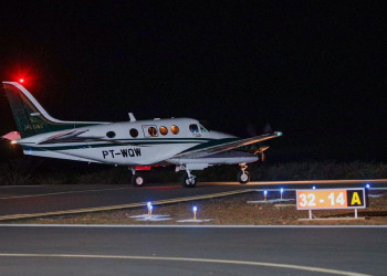 Rafael Fonteles inaugura primeiro voo noturno no aeroporto de Picos