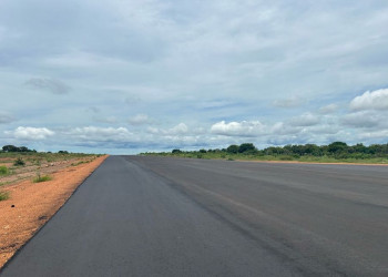 Obras do aeroporto de Uruçuí serão concluídas até junho