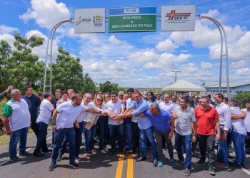 Governador entrega mais de 100 km de rodovias recuperadas e autoriza obras em São Lourenço do Piauí