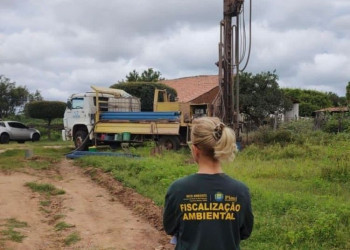Semarh fiscaliza perfurações irregulares de poços nos municípios de Picos e Oeiras