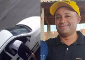Vídeo mostra momento em que empresário é morto a facadas dentro de carro no Piauí; assista