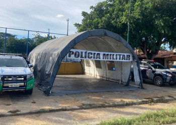 Para reforçar segurança, PM-PI instala Posto de Comando na zona Sul de Teresina
