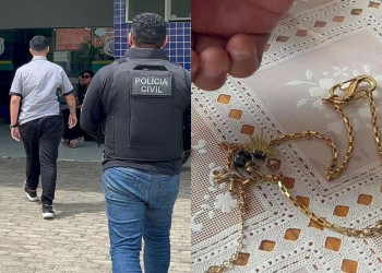 Suspeita de furtar loja de joias dentro de shopping em Parnaíba é presa pela Polícia Civil