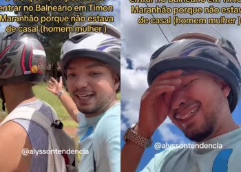 Influencer Alysson Tendência denuncia homofobia em balneário no Maranhão: “Ambiente familiar”