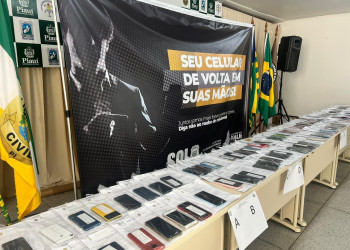 SSP-PI inicia restituição de celulares roubados e furtados em Teresina; confira lista