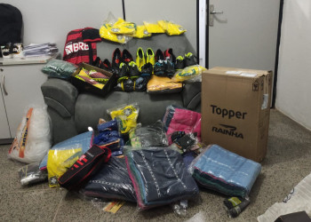 Suspeitos de furtar produtos de loja de material esportivo são presos em Teresina