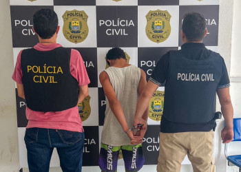 Jovem suspeito de matar duas pessoas é preso pela polícia em Bom Jesus, Piauí