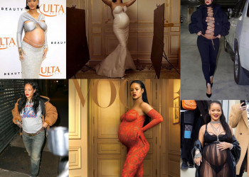 Revolução na moda gestante: Rihanna mudou o conceito de look para grávida