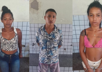 Força Tarefa prende 3 pessoas por tráfico de drogas em Altos