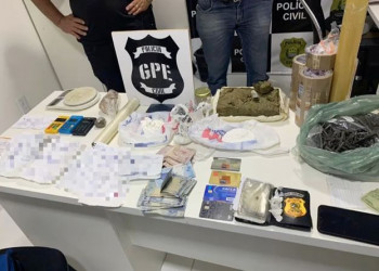 Polícia prende homem suspeito de fazer delivery de drogas em Teresina