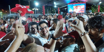 Rafael Fonteles agradece piauienses pela vitória e cita que a meta é eleger Lula no 2º turno