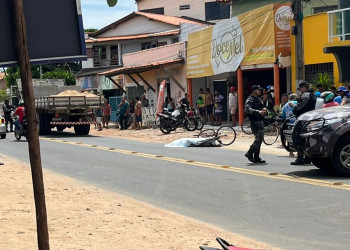 Mulher morre após ter cabeça esmagada por caminhão em Luís Correia, litoral do Piauí