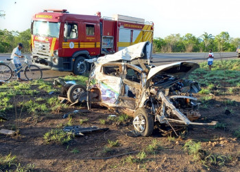 Motorista da Prefeitura de Pau D’Arco morre em grave acidente na BR-343, no Piauí