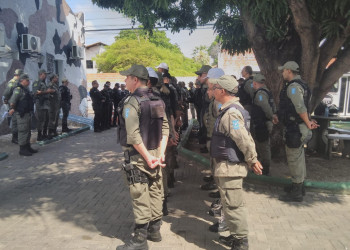 No Piauí, mais de 800 policiais farão a segurança dos estudantes no 1º dia de provas do Enem 2023