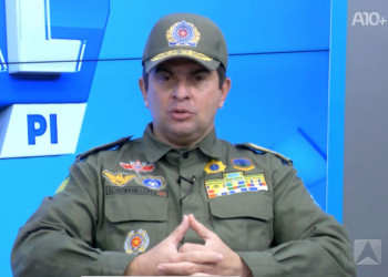Coronel Scheiwann Lopes continua no comando da Polícia Militar do Piauí em 2023