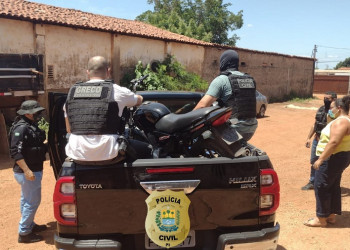 Policial militar é preso com motocicleta roubada na zona Sul de Teresina