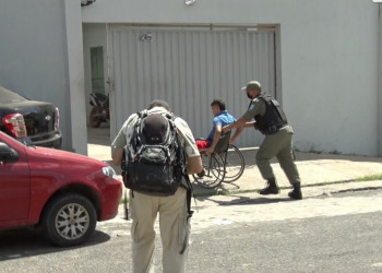 Cadeirante faccionado é preso pela polícia na zona Norte de Teresina