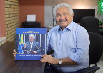 Elmano Férrer lança livro sobre trajetória de vida e legado na política