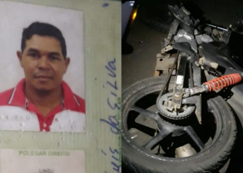 Homem morre após colidir moto contra carreta em Lagoinha do Piauí