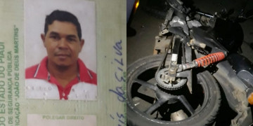 Homem morre após colidir moto contra carreta em Lagoinha do Piauí