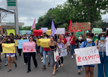 Caso Janaína Bezerra: estudantes da UFPI voltam a protestar por justiça e medidas de segurança