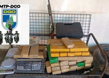 Homem é preso com 41 tabletes de maconha e arma de fogo em Teresina