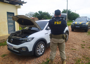 Veículo roubado em Salvador é recuperado pela PRF no Piauí
