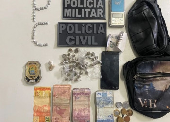 Polícia apreende grande quantidade de drogas em Buriti dos Lopes, Piauí