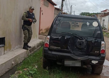Carro do Diretor do Instituto de Criminalística do Piauí roubado é recuperado pela PM em Teresina