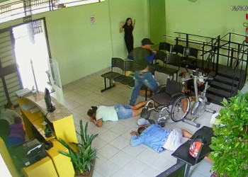 Criminosos fazem arrastão em clínica na zona Sudeste de Teresina; assista
