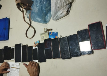 PM apreende adolescentes suspeitos de roubos e recupera celulares e tablet em Teresina