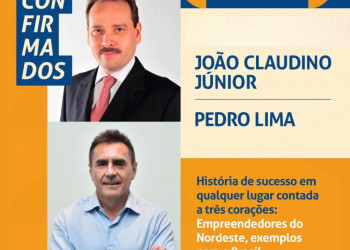 27ª Convenção Lojista do Piauí terá palestras dos empresários João Claudino Júnior e Pedro Lima