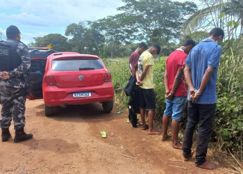 Bprone prende suspeitos de assaltos e recupera veículo roubado em Teresina