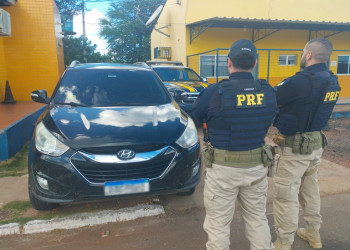 PRF recupera no Piauí carro roubado há quase 5 anos em SP; condutor é preso