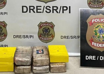 Polícia Federal prende homem com 8kg de cocaína na zona Sul de Teresina
