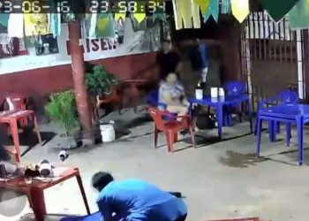Bandidos invadem bar e tocam terror durante arrastão em Timon; vídeo!