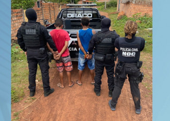 Homens são presos por envolvimento com facções criminosas no interior do Piauí