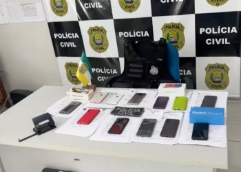 Polícia Civil recupera mais de 20 celulares roubados em Teresina; veja lista