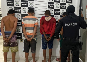 Polícia prende seis pessoas suspeitas de envolvimento com atentados em Luzilândia, Piauí