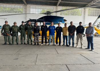Polícia Militar do Piauí recebe novo helicóptero e visa expandir policiamento aéreo