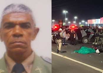 Capitão da Polícia Militar morre após colidir moto contra carreta em Teresina