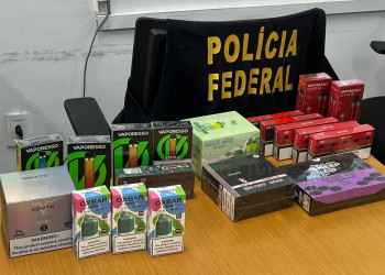 Polícia Federal deflagra operação contra comercialização de cigarros eletrônicos no Piauí