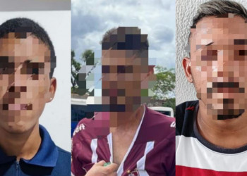 Três lanceiros com extensa ficha criminal foram capturados durante operação em Teresina