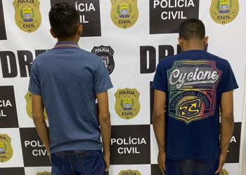 Suspeitos de assaltos contra motoristas de aplicativo são presos em Teresina