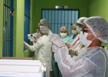 Sejus inicia vacinação contra a Covid-19 nas unidades prisionais do Piauí