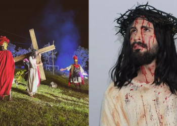Saiba quem é Caio Antunes, intérprete de Jesus na Paixão de Cristo, preso por perseguir ex no Piauí