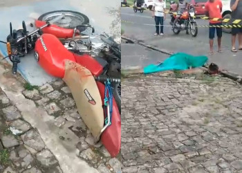 Homem morre em grave acidente de motocicleta na zona Sudeste de Teresina