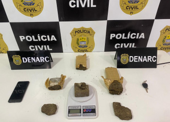Polícia Civil prende ‘Pé de Pato’, idoso suspeito de tráfico de drogas na zona Sul de Teresina
