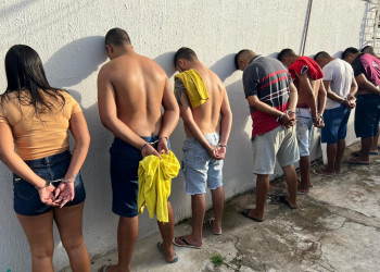 Mais de 20 membros de facção são presos durante 2ª etapa de operação do Draco no Piauí