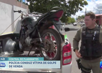 Adolescente descobre que motocicleta é roubada ao ser abordado por PM no Piauí
